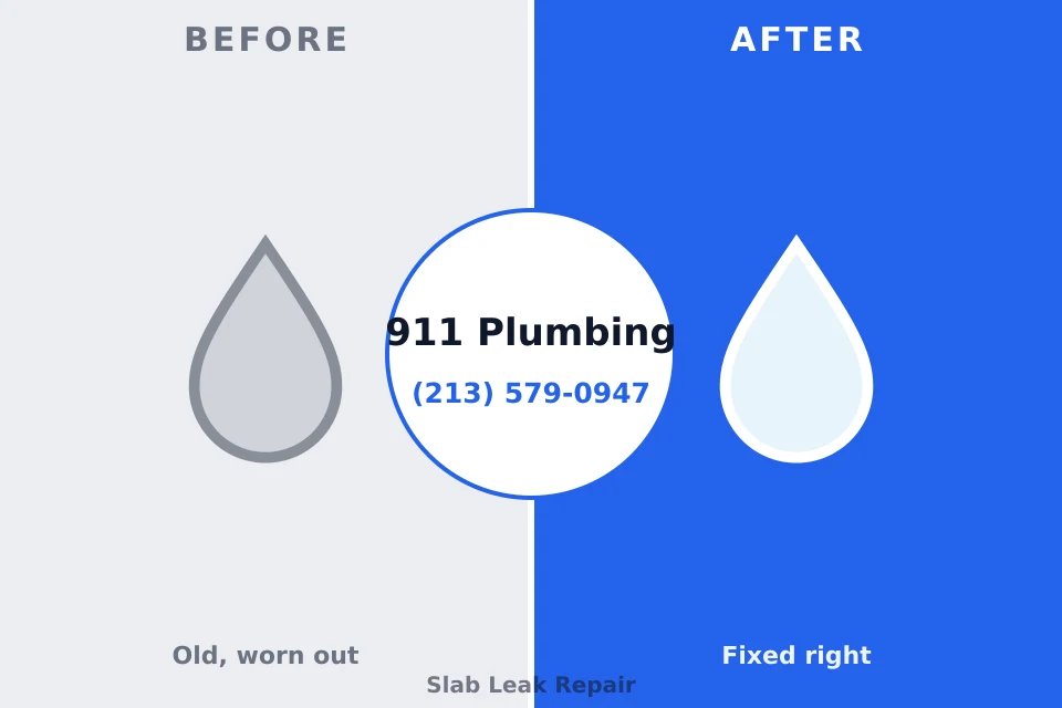 Before and after: plumbing repair Arbury Hills, IL